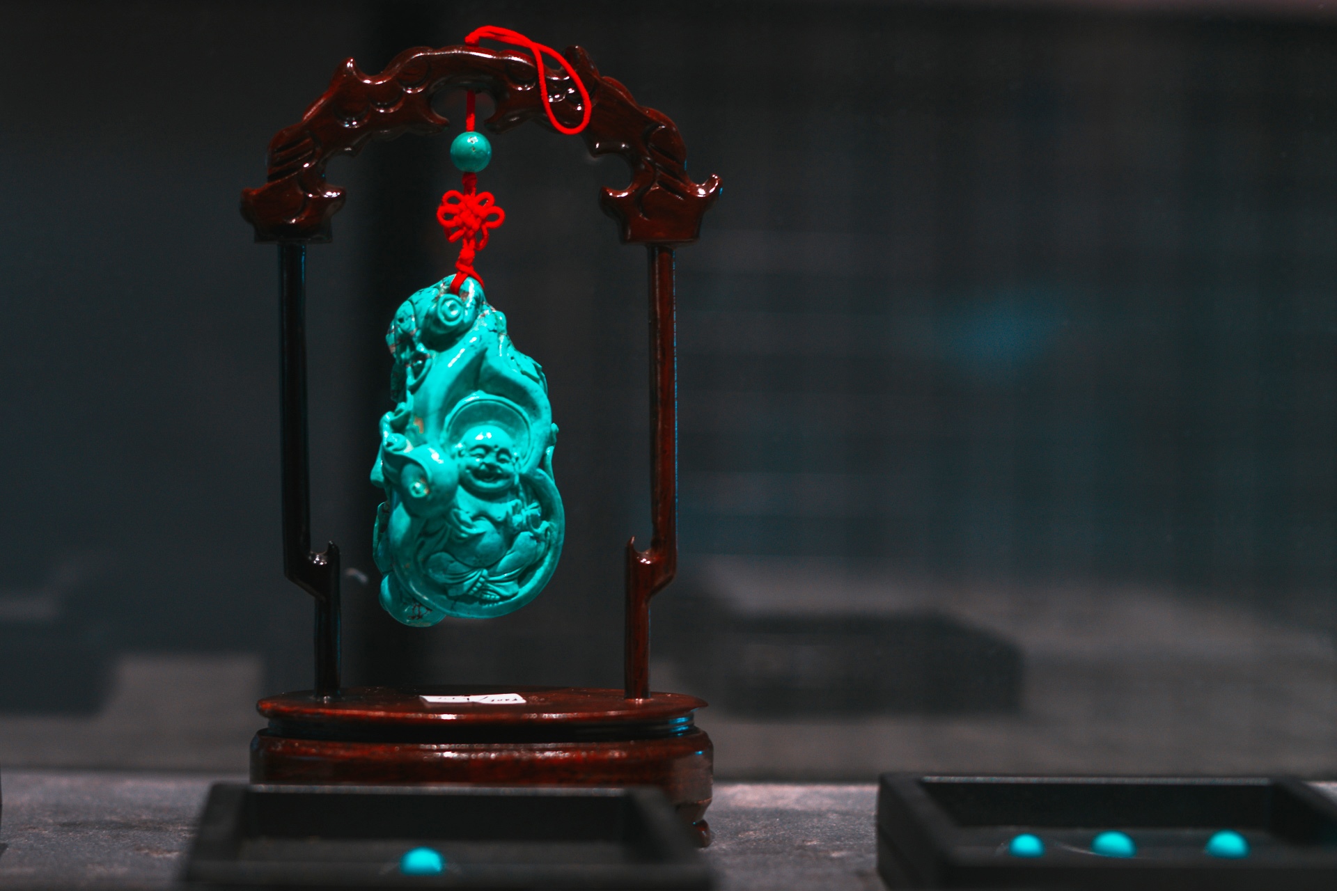 云蓋寺綠松石國(guó)家礦山公園綠松石經(jīng)典作品展示