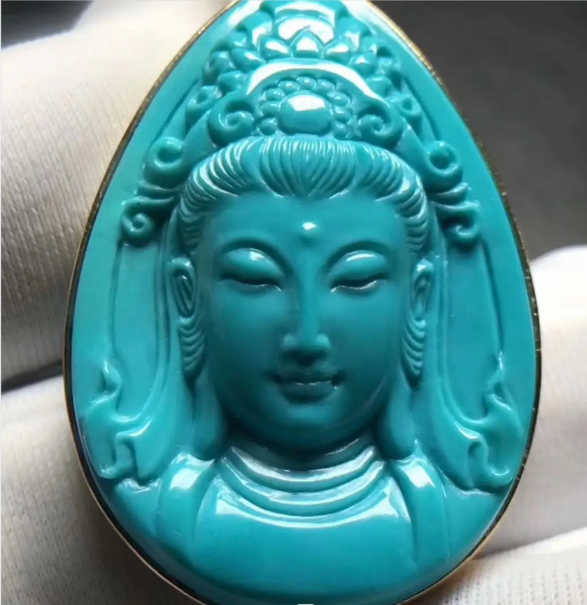 云蓋寺綠松石國(guó)家礦山公園綠松石經(jīng)典作品展示