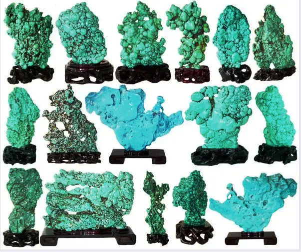 云蓋寺綠松石國(guó)家礦山公園綠松石經(jīng)典作品展示