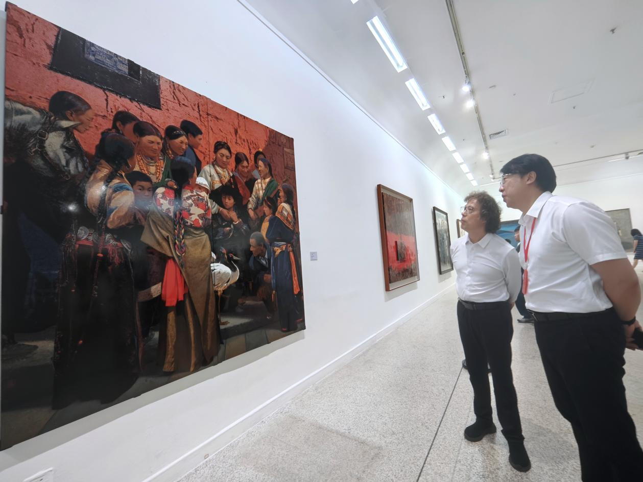 十四屆全國美術(shù)作品展覽漆畫作品展在漢開幕