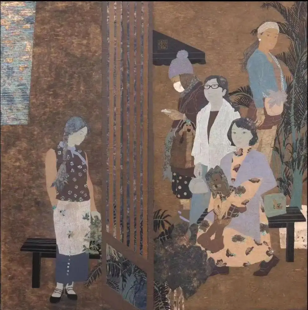 第十四屆全國美術作品展覽漆畫展入選進京作品