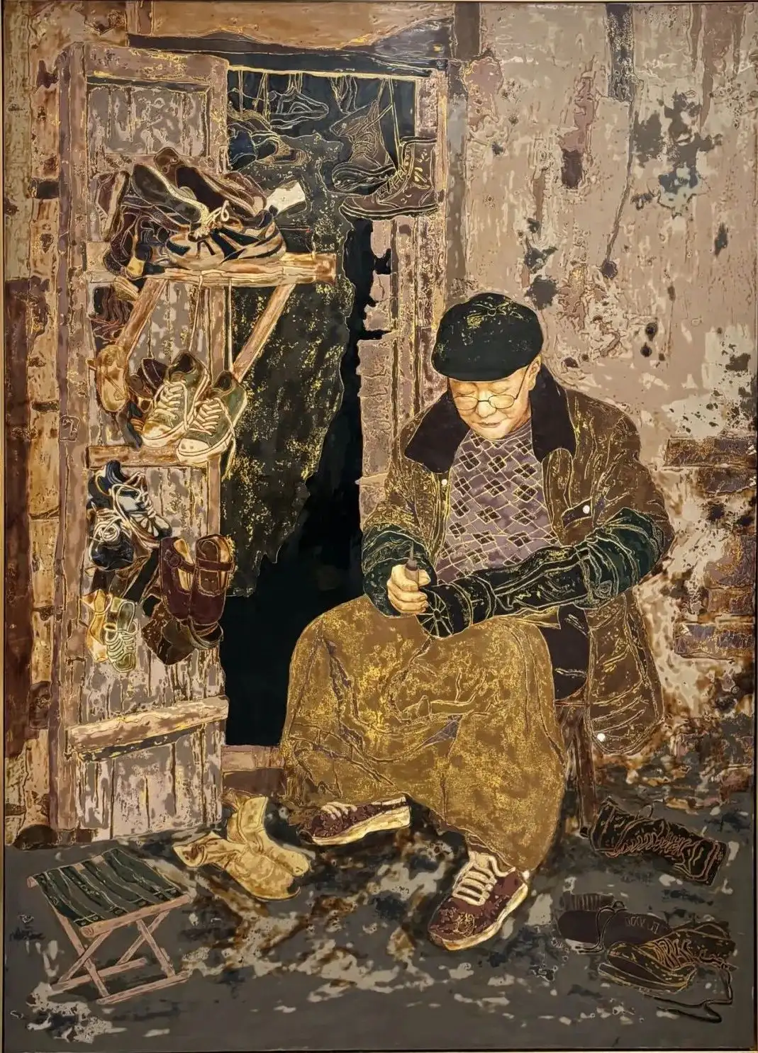 第十四屆全國美術作品展覽漆畫展入選進京作品