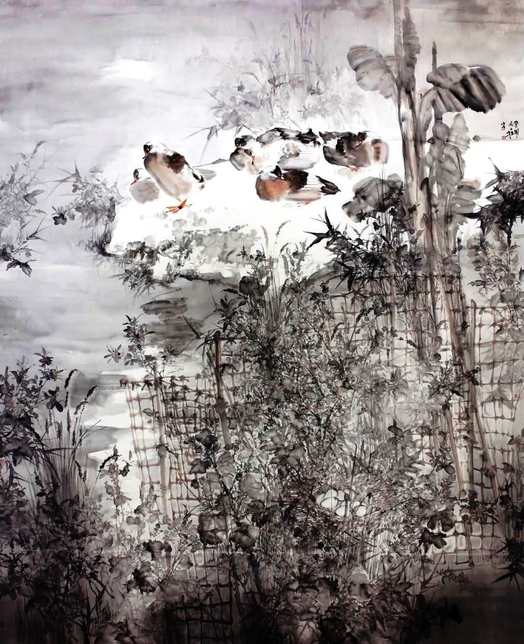 湖北7人入選中國百家100幅中國畫評(píng)選展覽