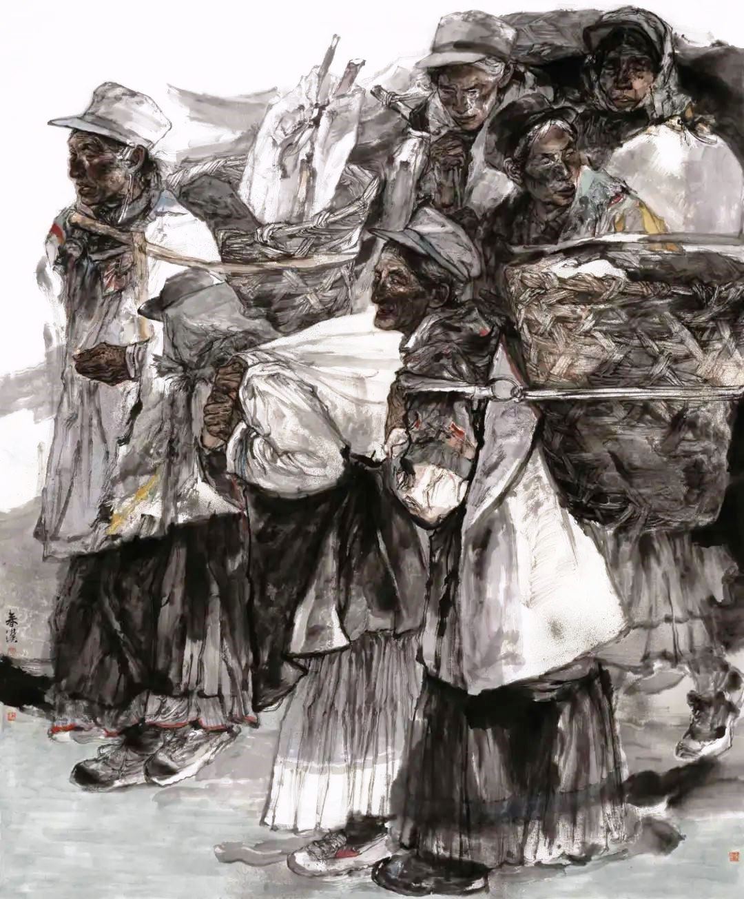 湖北7人入選中國百家100幅中國畫評(píng)選展覽