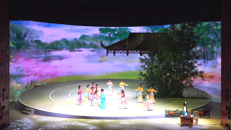 元宇宙概念新視覺(jué)黃梅戲《七夕傳奇》醉京城