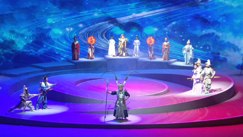 元宇宙概念新視覺(jué)黃梅戲《七夕傳奇》醉京城