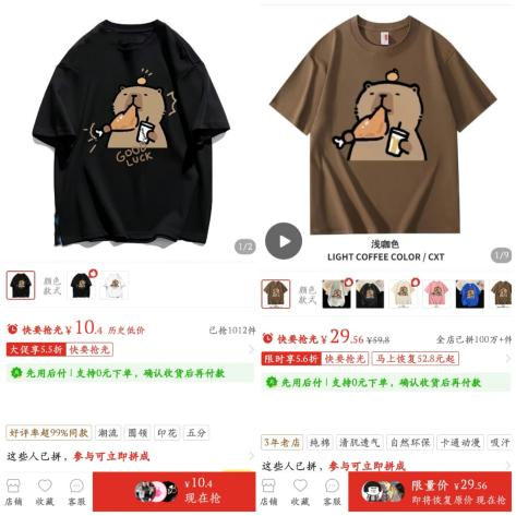 “卡皮巴拉”插畫(huà)被盜印T恤？原創(chuàng)版權(quán)如何保護(hù)