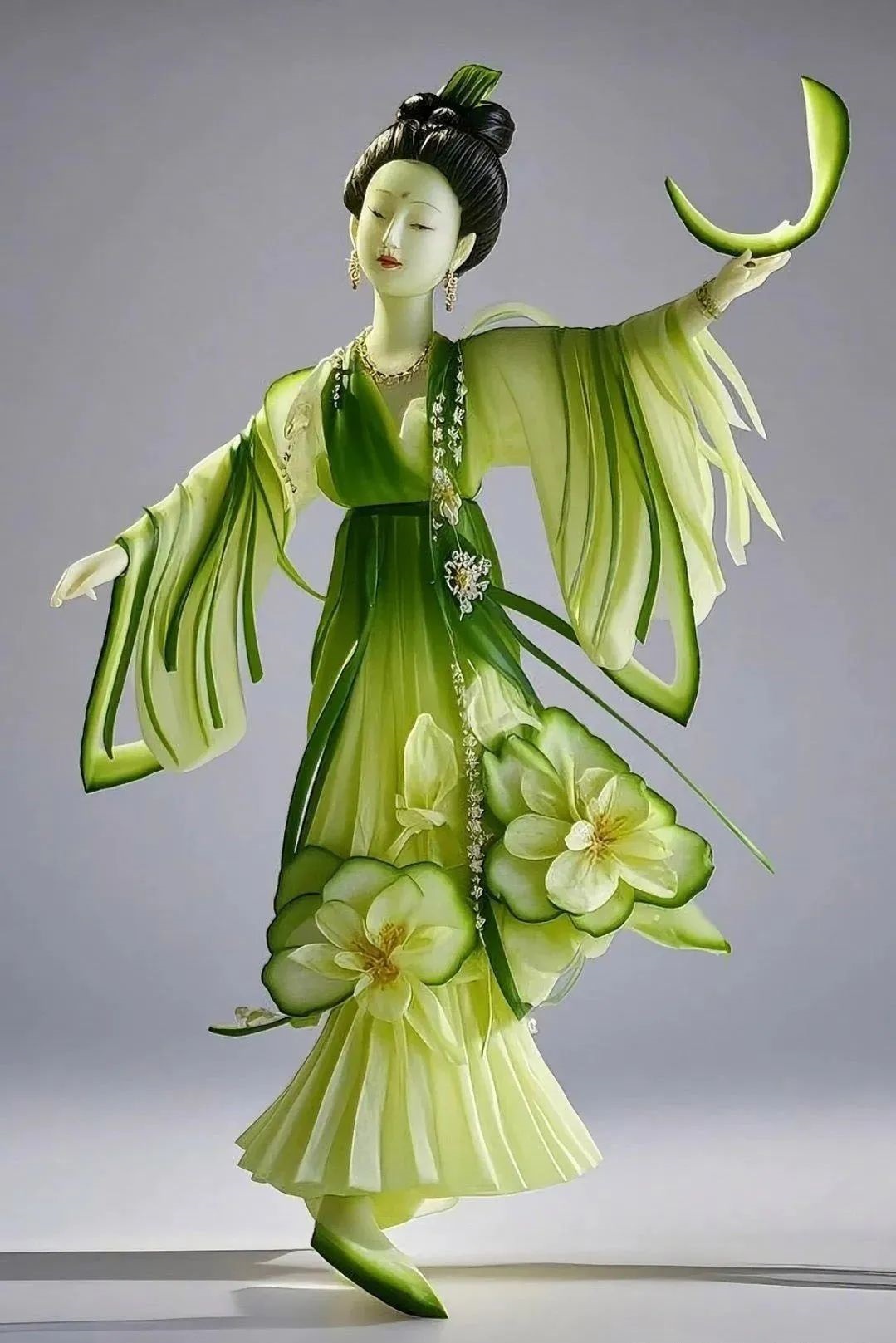 創(chuàng)意版權(quán)作品展示:青瓜遇見國粹