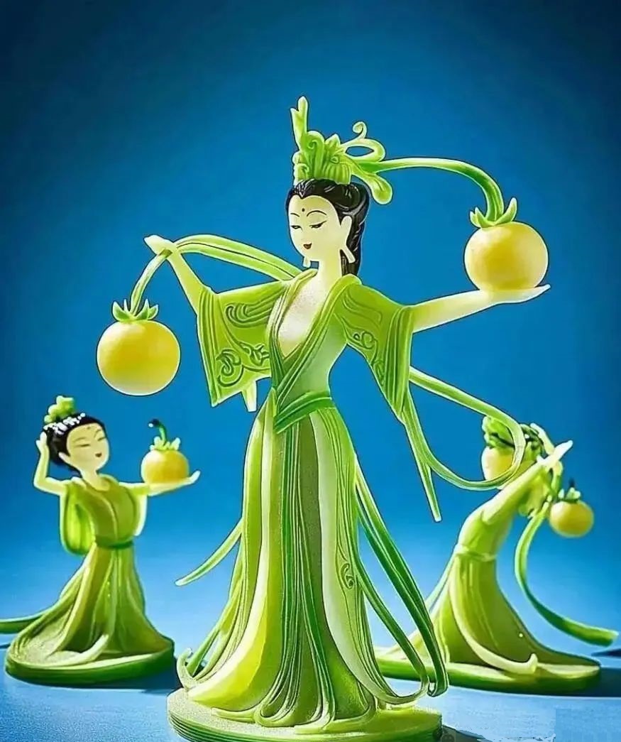 創(chuàng)意版權(quán)作品展示:青瓜遇見國粹