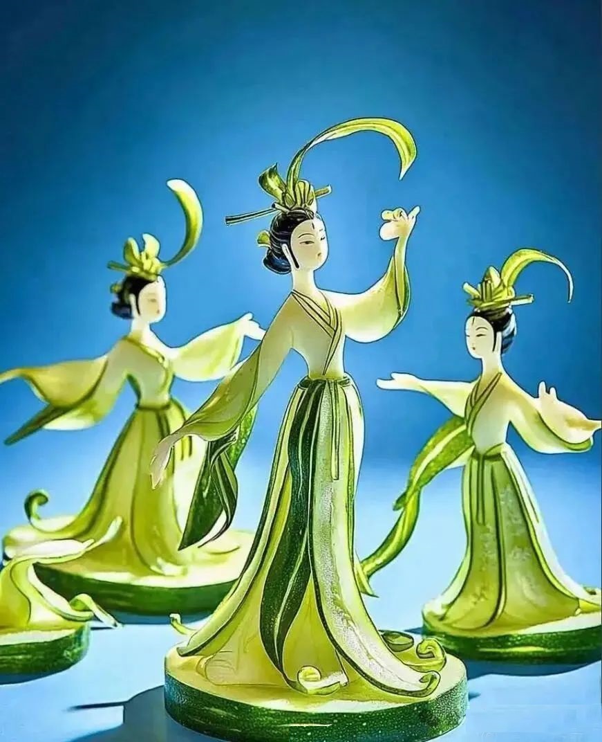 創(chuàng)意版權(quán)作品展示:青瓜遇見國粹