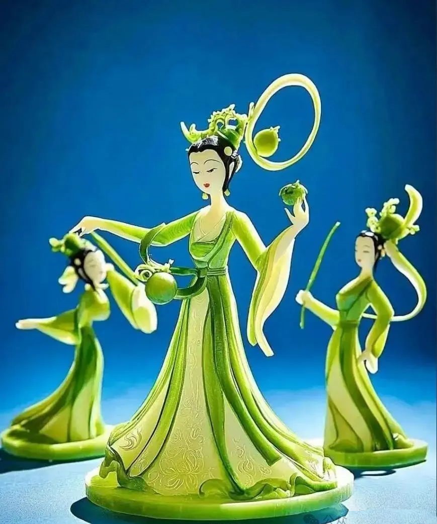 創(chuàng)意版權(quán)作品展示:青瓜遇見國粹