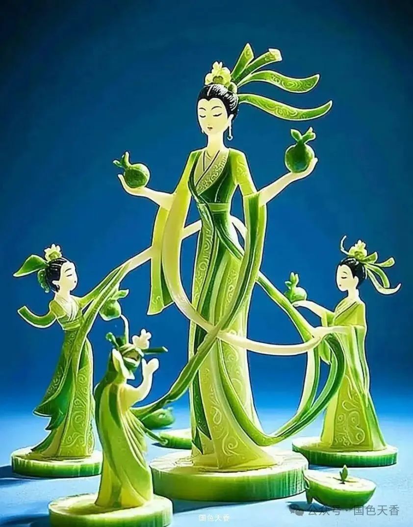 創(chuàng)意版權(quán)作品展示:青瓜遇見國粹