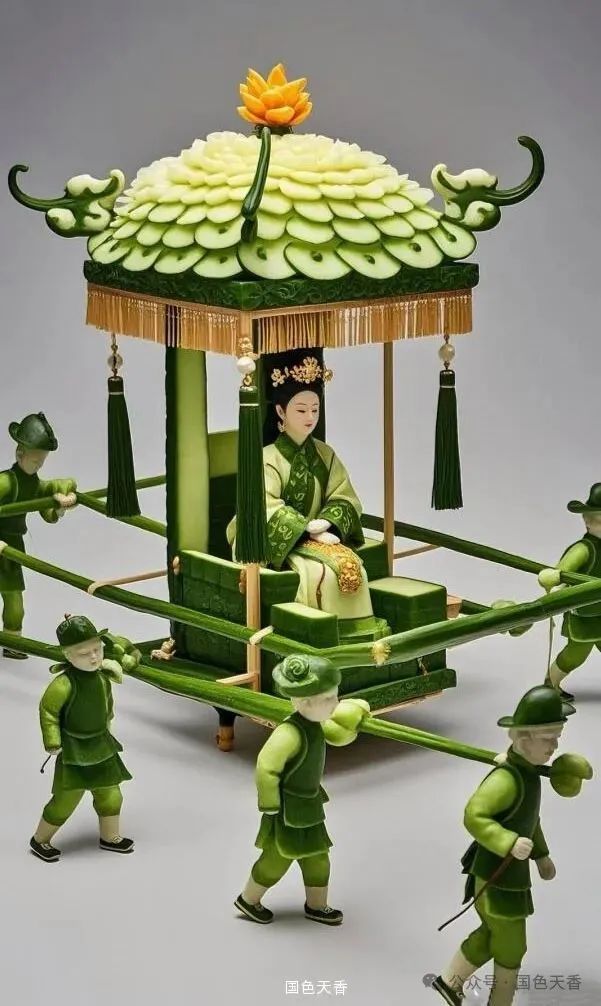 創(chuàng)意版權(quán)作品展示:青瓜遇見國粹