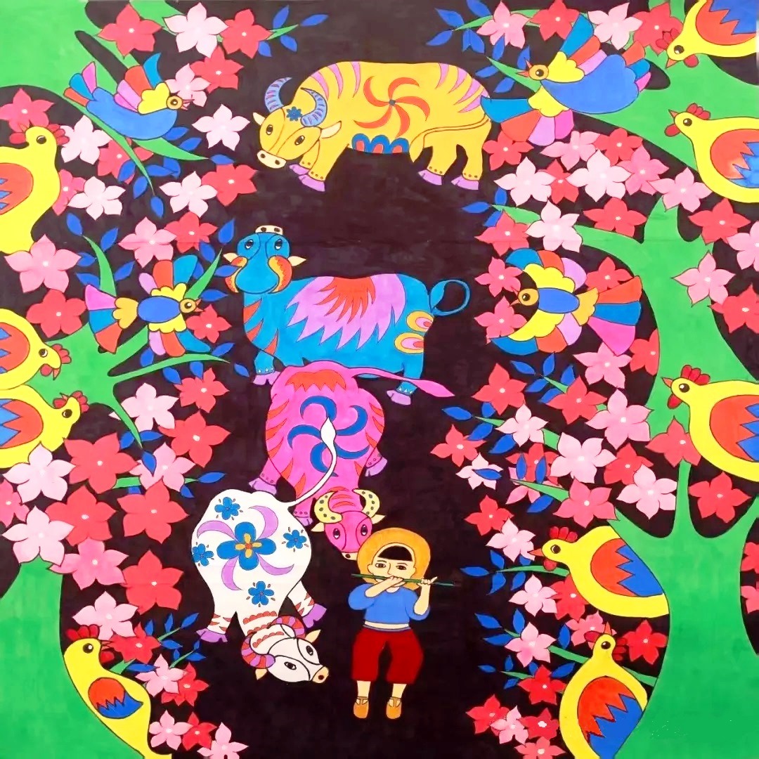 全國(黃岡)農(nóng)民畫展作品(持續(xù)更新中)