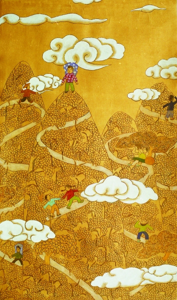 大地繪彩——2025年中國農(nóng)民畫大展開幕