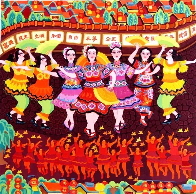 區(qū)塊鏈技術(shù)促農(nóng)民畫實現(xiàn)著作權(quán)多元開發(fā)